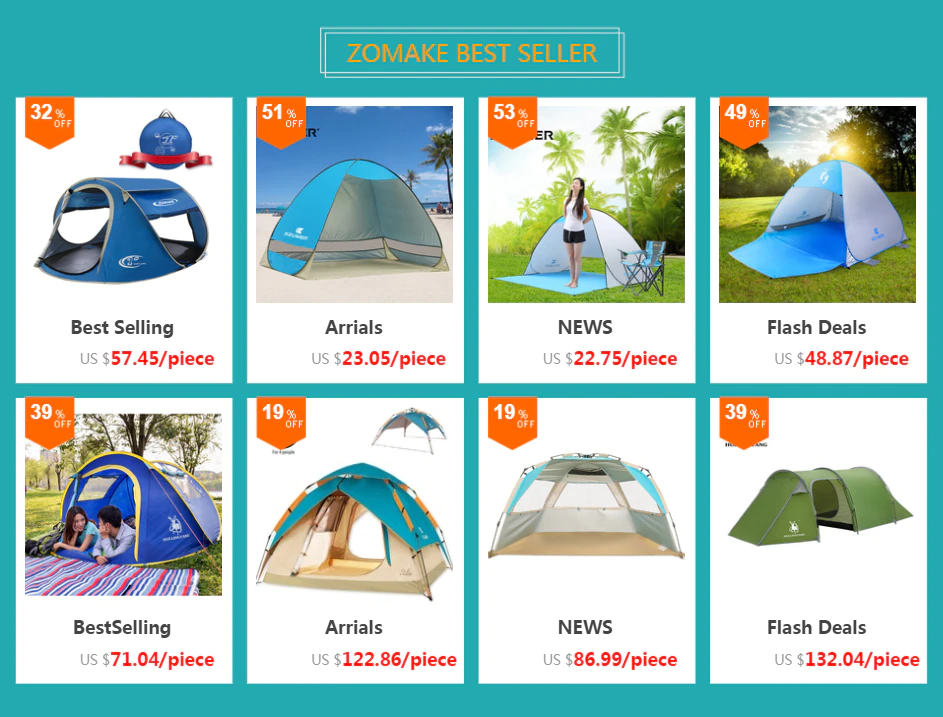 Cheap Goat Tents Keumer 2020 New Automatic Packable Camping Tent UV protection Pop Up Beach Tent Waterproof  for Outdoor Recreation Tourist Tents Tents 